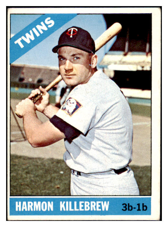 1966 Topps Baseball #120 Harmon Killebrew Twins VG-EX 473757 Kit Young Cards
