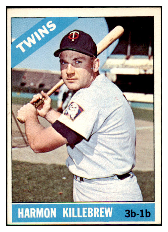 1966 Topps Baseball #120 Harmon Killebrew Twins EX-MT 473759 Kit Young Cards