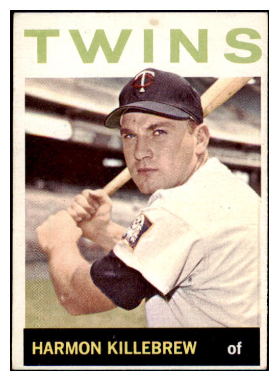 1964 Topps Baseball #177 Harmon Killebrew Twins VG-EX 473760 Kit Young Cards