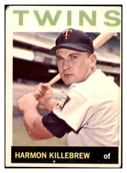 1964 Topps Baseball #177 Harmon Killebrew Twins VG 473761 Kit Young Cards