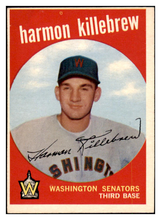 1959 Topps Baseball #515 Harmon Killebrew Senators EX 473767 Kit Young Cards