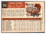 1959 Topps Baseball #515 Harmon Killebrew Senators EX 473767 Kit Young Cards