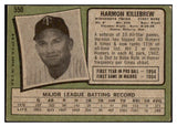 1971 Topps Baseball #550 Harmon Killebrew Twins VG-EX 473770 Kit Young Cards