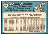 1965 Topps Baseball #400 Harmon Killebrew Twins VG 473801 Kit Young Cards