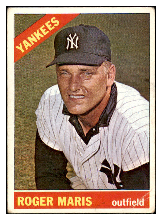1966 Topps Baseball #365 Roger Maris Yankees VG 473815 Kit Young Cards
