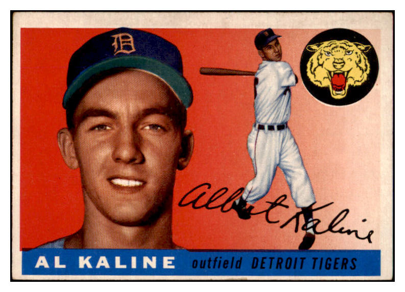 1955 Topps Baseball #004 Al Kaline Tigers EX 473824 Kit Young Cards