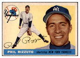 1955 Topps Baseball #189 Phil Rizzuto Yankees EX 473845 Kit Young Cards