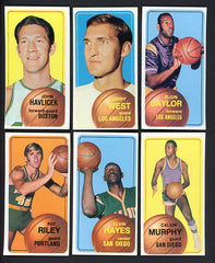 1970 Topps Set Lot 128 Diff EX-MT West Baylor Havlicek Riley 473890