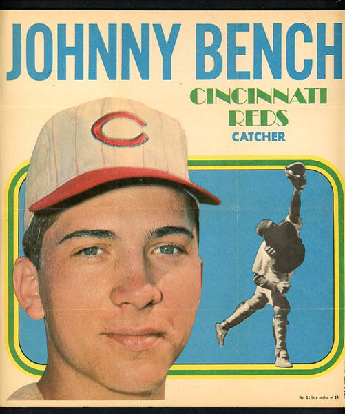 1970 Topps Posters Complete Set VG-EX/EX Clemente Bench 473917
