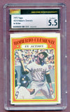 1972 Topps Baseball #310 Roberto Clemente IA Pirates CSG 5.5 EX+ 474148