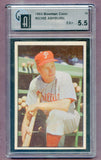 1953 Bowman Color Baseball #010 Richie Ashburn Phillies GAI 5.5 EX+ 474179