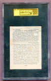 1915 Cracker Jacks #107 Tom Downey Buffalo SGC 30 GD 474242