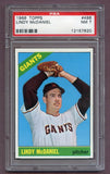 1966 Topps Baseball #496 Lindy McDaniel Giants PSA 7 NM 474318