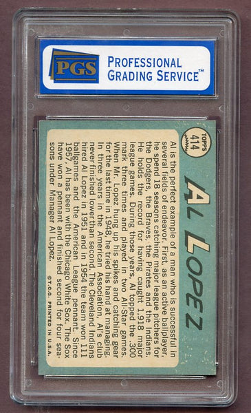 1965 Topps Baseball #414 Al Lopez White Sox PGS 7 NM 474331
