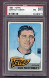 1965 Topps Baseball #469 Don Nottebart Astros PSA 8 NM/MT 474389