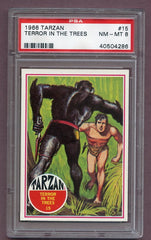 1966 Fleer Tarzan #015 Terror In The Trees PSA 8 NM/MT 474458