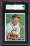 1965 Topps Baseball #323 Hank Bauer Orioles SGC 84 NM 474497