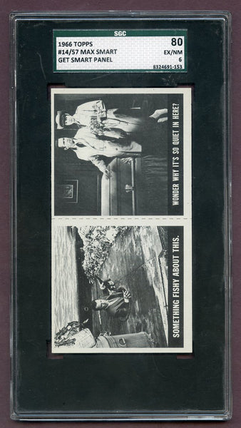 1966 Topps Baseball Get Smart #014/57 Something Fishy SGC 6 EX-MT 474503
