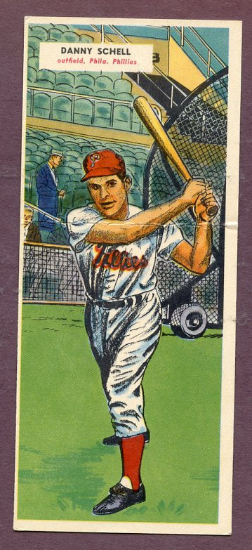 1955 Topps Baseball Double Headers #081/82 Schell Triandos EX-MT 474601