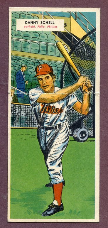 1955 Topps Baseball Double Headers #081/82 Schell Triandos EX-MT 474602