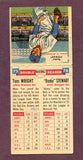 1955 Topps Baseball Double Headers #075/76 Wright Stewart EX 474612