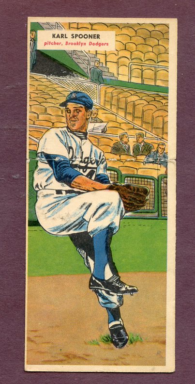 1955 Topps Baseball Double Headers #019/20 Spooner Hughes VG-EX 474657