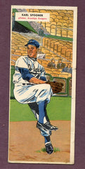 1955 Topps Baseball Double Headers #019/20 Spooner Hughes VG-EX 474658