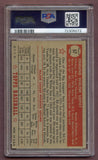 1952 Topps Baseball #057 Eddie Lopat Yankees PSA 3 VG Red 474720