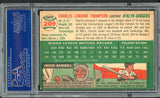 1954 Topps Baseball #209 Charlie Thompson Dodgers PSA 6 EX-MT 475081