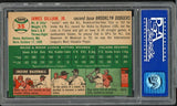 1954 Topps Baseball #035 Jim Gilliam Dodgers PSA 7 NM 475083