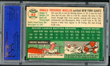 1954 Topps Baseball #042 Don Mueller Giants PSA 8 NM/MT 475123