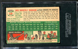 1954 Topps Baseball #010 Jackie Robinson Dodgers SGC 40 VG 475164