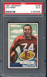 1951 Bowman Football #105 Joe Perry 49ers PSA 5 EX 475195