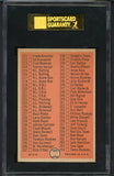 1966 Topps Baseball #183 Checklist 3 SGC 84 NM 475333