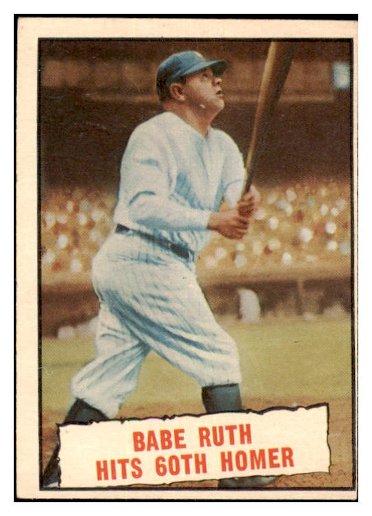 1961 Topps Baseball #401 Babe Ruth Yankees VG-EX 475367