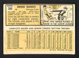 1963 Topps Baseball #380 Ernie Banks Cubs VG 475369