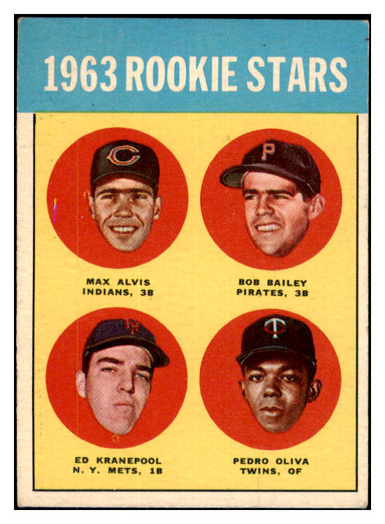 1963 Topps Baseball #228 Tony Oliva Twins VG-EX 475370