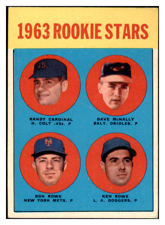 1963 Topps Baseball #562 Dave McNally Orioles EX+/EX-MT 475373