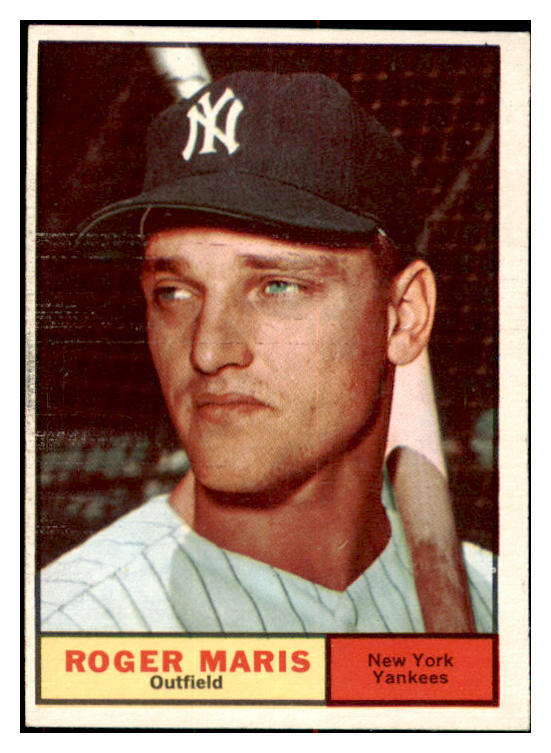1961 Topps Baseball #002 Roger Maris Yankees EX 475424