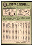 1967 Topps Baseball #150 Mickey Mantle Yankees VG trimmed 475432