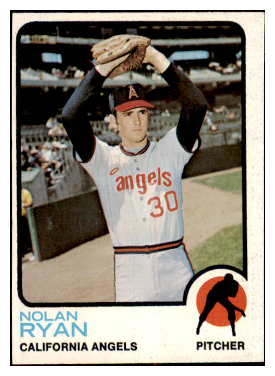 1973 Topps Baseball #220 Nolan Ryan Angels EX-MT 475435