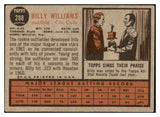 1962 Topps Baseball #288 Billy Williams Cubs VG-EX 475447