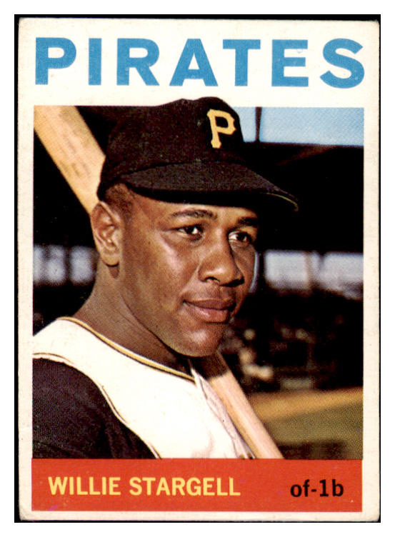 1964 Topps Baseball #342 Willie Stargell Pirates VG-EX 475452