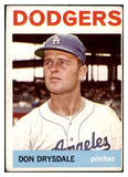 1964 Topps Baseball #120 Don Drysdale Dodgers VG-EX 475459