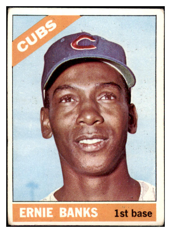 1966 Topps Baseball #110 Ernie Banks Cubs VG 475469