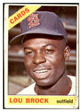 1966 Topps Baseball #125 Lou Brock Cardinals Good 475471