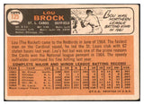 1966 Topps Baseball #125 Lou Brock Cardinals Good 475471