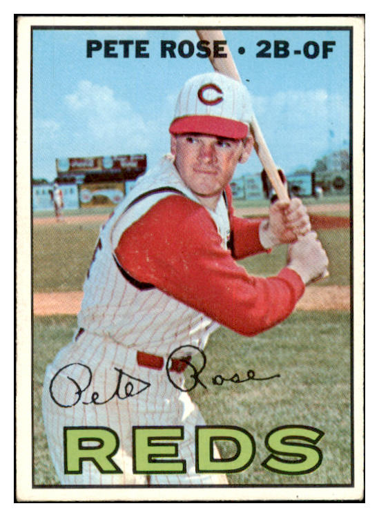 1967 Topps Baseball #430 Pete Rose Reds VG-EX 475479