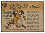 1960 Topps Baseball #554 Willie McCovey A.S. Giants VG-EX 475527