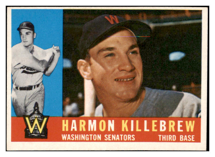 1960 Topps Baseball #210 Harmon Killebrew Senators EX-MT 475529